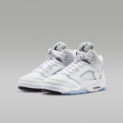 Air Jordan 5 Retro OG 'White Metallic' Older Kids' Shoes. Nike ZA